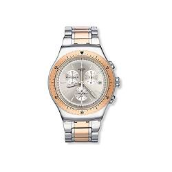 Swatch Herren Digital Quarz Uhr mit Edelstahl Armband YOS452G von Swatch