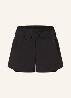 Sweaty Betty 2-In-1-Laufshorts On Your Marks schwarz von Sweaty Betty