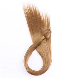 Black Golden Brown Straight Hair Weave 14-30 inch Available Synthetic Hair Bundle #27 Sample 20in 1bundle von Sweejim