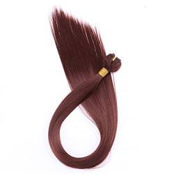 Black Golden Brown Straight Hair Weave 14-30 inch Available Synthetic Hair Bundle #33 Sample 26in 1bundle von Sweejim