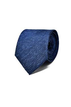 Sweet Leaf Hochwertige Dunkelblaue Krawatte für Herren - 100% Seide - Klassisch, Elegant und Modern - (Ideal für ein Geschenk, Männer zum Geburtstag, eine Hochzeit, bei der Arbeit...) von Sweet Leaf