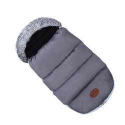 Swetopq Tragbarer Kinderwagen Fußsack Für Den Winter Baby Schlafsack Mit Reißverschluss Hält Ihr Baby Bei Kaltem Wetter Warm Für Jungen Und Mädchen von Swetopq