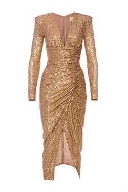 Swing Fashion Damen Nicole Formal Night Out Dress, Gold, 36 EU von Swing Fashion