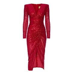 Swing Fashion Damen Nicole Formal Night Out Dress, Rot, 38 EU von Swing Fashion