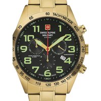 Swiss Alpine Military 7047.9114 Chronograph Herrenuhr 45mm 10ATM von Swiss Alpine Military