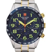 Swiss Alpine Military 7047.9145 Chronograph Herrenuhr 45mm 10ATM von Swiss Alpine Military