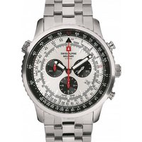 Swiss Alpine Military Quarzuhr Swiss Alpine Military 7078.9132 Chrono Herren 45mm 10ATM von Swiss Alpine Military