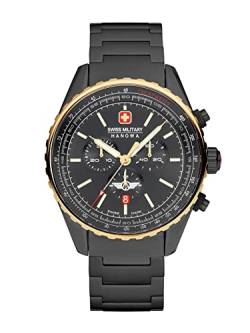 Swiss Military Hanowa Herren Analog Quarz Uhr mit Edelstahl Armband SMWGI0000341 von Swiss Military Hanowa