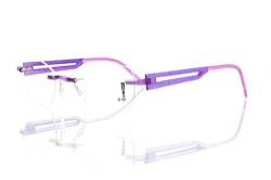 switch it Garnitur Combi 2362 Wechselbügel Montur in der Farbe Style violett, Druck dunkelgrau-grau von Switch it!