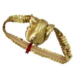 Goldene ägyptische Schlange Haarreifen Cosplay Stirnbänder Königin von Ägypten Cosplay Coole Kopfbedeckung Hoop Ägyptische Stirnbänder von Sxett