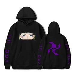 Sybnwnwm One Piece Hoodie Nico Robin Cosplay Sweatshirt Kapuzenpullover Hoodies Mit Tasche Streetwear Outfit Pulli von Sybnwnwm