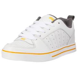 Sykum 51404070 SYKUM Imperial Slim - white/ yellow 7, Unisex - Erwachsene Sneaker, Weiss (white/ yellow), EU 27.5, (US 7) von Sykum