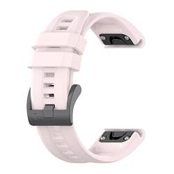 Sylphicryst-Armband Kompatibel mit 20 MM breite Smartwatch,Schnellverschluss silicone Band für Männer und Frauen,Wasser- und schweißbeständig,Rosa von Sylphicryst