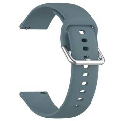 Sylphicryst Armband Kompatibel mit CMF Watch Pro(D395),Schnellspanner Silikon Verstellbare Sportarmbänder Universal für Männer,wasserdichtes schweißfestes Armband,Felsengrün von Sylphicryst