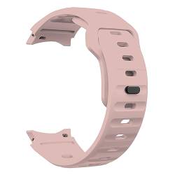 Sylphicryst Armband Kompatibel mit Galaxy Watch 6/5/ 4,Schnellspanner Silikon Verstellbare Sportarmbänder,wasserdichtes schweißfestes Armband,Rosa von Sylphicryst