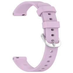 Sylphicryst Armband Kompatibel mit Garmin Lily2,Schnellspanner Silikon Verstellbare Sportarmbänder,wasserdichtes schweißfestes Armband,Lila von Sylphicryst