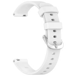 Sylphicryst Armband Kompatibel mit Garmin Lily2,Schnellspanner Silikon Verstellbare Sportarmbänder,wasserdichtes schweißfestes Armband,Weiß von Sylphicryst