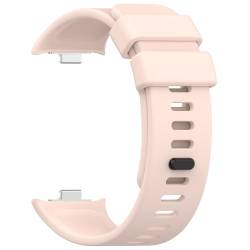 Sylphicryst Armband Kompatibel mit Redmi Watch 4/Xiaomi band8 pro,Schnellverschluss Silikon verstellbares Sportband,wasserdicht und schweißfest,unisex,Rosa von Sylphicryst
