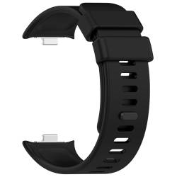 Sylphicryst Armband Kompatibel mit Redmi Watch 4/Xiaomi band8 pro,Schnellverschluss Silikon verstellbares Sportband,wasserdicht und schweißfest,unisex,Schwarz von Sylphicryst