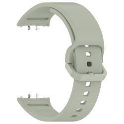 Sylphicryst Armband kompatibel mit Galaxy Fit3(SM-R390),Weiches Silikon armband mit Schnellverschluss,unisex,wasserdicht und sportlich,Hellgrün von Sylphicryst