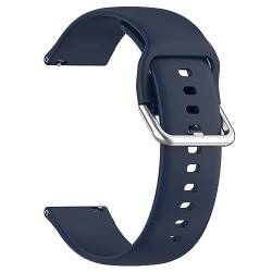 Sylphicryst Armband kompatibel mit Garmin Bounce,verstellbares Sportarmband aus Silikon mit Schnellverschluss,unisex, wasser- und schweißfestes Armband,Mitternachtsblau von Sylphicryst