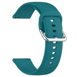 Sylphicryst Armband kompatibel mit Xplora X6 play,verstellbares Sportarmband aus Silikon mit Schnellverschluss,unisex, wasser- und schweißfestes Armband für Kinder,Grün von Sylphicryst