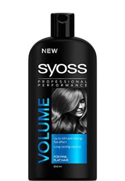Saint Alge Syoss Volume Lift – Volumen-Shampoo mit Keratin, 500 ml Flasche von Syoss