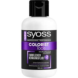 Syoss Colorist Tools Farbflecken Reinigungsfluid Inhalt: 100ml Entfernt Farbflecken von der Haut. von Syoss