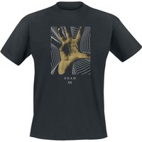 System Of A Down T-Shirt - 20 Years Hand - S bis XXL - für Männer - Größe L - schwarz  - Lizenziertes Merchandise! von System Of A Down