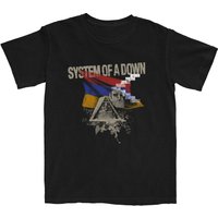System Of A Down T-Shirt - Armenian Statues - S bis XXL - für Männer - Größe S - schwarz  - Lizenziertes Merchandise! von System Of A Down