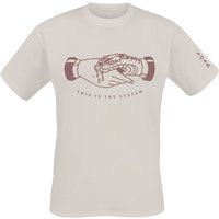 System Of A Down T-Shirt - Snake Shake - S bis XXL - für Männer - Größe L - natur  - Lizenziertes Merchandise! von System Of A Down