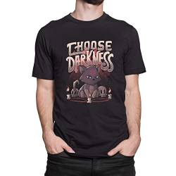 T-Nerds - Choose Darkness - Herren T-Shirt 5XL - schwarz von T-Nerds