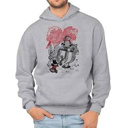 T-Nerds - Les Heüros Gaulois - Herren Hoodie 3XL - Heather grau von T-Nerds