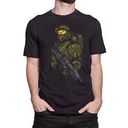 T-Nerds - Master Chief - Herren T-Shirt M - schwarz von T-Nerds