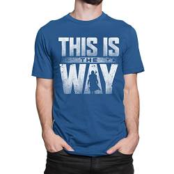 T-Nerds - This is The Way - Herren T-Shirt XL - royal blau von T-Nerds