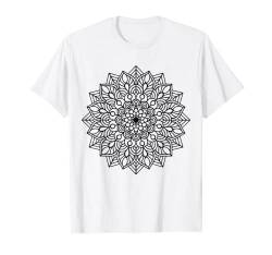 Mandala zum bemalen & ausmalen für Kinder T-Shirt von T-Shirt zum bemalen für Kinder Motiv & ausmalen