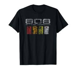 808 Retro Stil rhythm composer Electronic Drum Machine TR T-Shirt von T-ShirtManiak