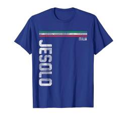 Jesolo Italy Italian city Souvenir Italy Love flag T-Shirt von T-ShirtManiak