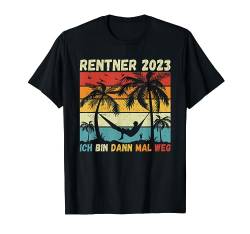 Rentner 2023 Geschenke Mann Männer Lustiger Spruch Rente T-Shirt von T-Shirtfans