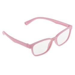 T TOOYFUL Blaulicht-Schutzbrillen Kinderbrille Computerbrille Bildschirmbrille Blaulichtfilter Brillen Gaming Brillen für PC Handy und Fernseher, Rosa von T TOOYFUL