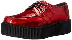 T.U.K. Shoes Red Patent Viva High Sole Creeper EU37 / UKW4 von T.U.K.