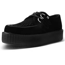 T.U.K. Unisex Viva Hi Sole Creeper Niedrige Sneaker, Schwarz, 39 EU von T.U.K.