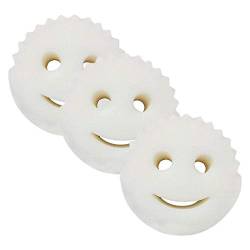 1/3/5/10 PCS Pools Skimmer Filter Smiley Form Abschaum Öl Absorbierender Schaum Schwamm – Whirlpool und Schwimmbad Öl Schwamm – entfernt Ölen und Lotionen und aus Ihrer Spa (3pcs) von T-