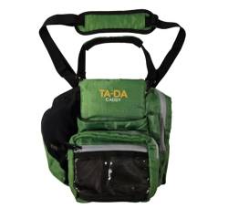 TA-DA Caddy | Kleine Tasche für Flasche, Handy, Schlüssel, Handtuch usw. | leicht und praktisch für Kerngegenstände | einfache Hand- und Schultergurte mit Reißverschluss und Netztaschen für Männer, von TA-DA