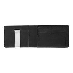 TABKER Geldbörse Frauen Geldbörse Mode Kurzer Multi-Card-Halter Geldbörse Frosted Stoffkarten-Damen-Brieftasche (Color : Black) von TABKER