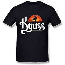 Jiayuhua Men's Kyuss Band Logo T-Shirt L von TAG