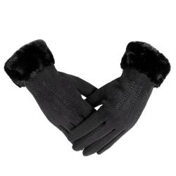 TAGVO Damen Winter Warm Touchscreen Handschuhe mit Fleece Gefütterte Thermo Winterhandschuhe Wollhandschuhe für Kaltes Wetter von TAGVO