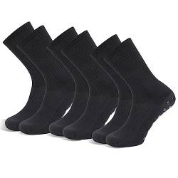 TAGVO Fußballsocken für Herren 3 Paar Grip Socken Fussball Sportsocken Unisex Outdoor-Sport-Laufsocken Kompressionsstretch-Socken Rutschfeste Sportliche Fußballsocken Sportsocken von TAGVO