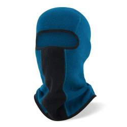 TAGVO Winter Sturmhauben Motorrad Balaclava Gesichtshaube Unisex, Winddicht Staubdest Atmungsaktiv Atemluft Vollgesichtsmaske Skimaske Tactical Balaclava für Radfahren, Skifahren, Wandern, Angeln von TAGVO