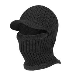 TAGVO Winter Thermo Gesichtsmaske Sturmhauben, Warm Fleecefutter Nackenwärmer, Winddicht Dick Radsport Ski Laufen Gesichtsmaske für Erwachsene Frauen Männer Sport im Freien - Universalgröß von TAGVO